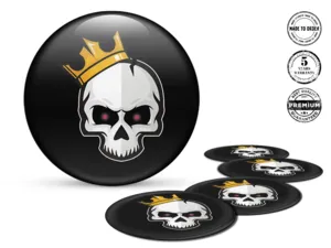 Wheel Rim Decal Edition Silicone Badge Set